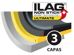 Metaltex Cacerola Baja Línea XPERT 28 cms 4,1l