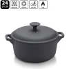 Metaltex Cazuela Hierro Fundido Esmaltada 24 cms