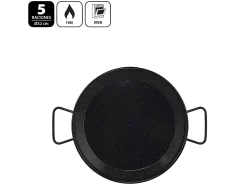 Metaltex Paellera Acero Esmaltado Vitrificado 32 cms 5 raciones