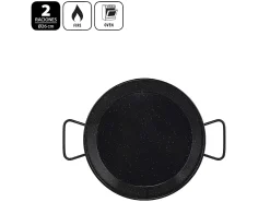 Metaltex Paellera Acero Esmaltado Vitrificado 26 cms 2 Raciones