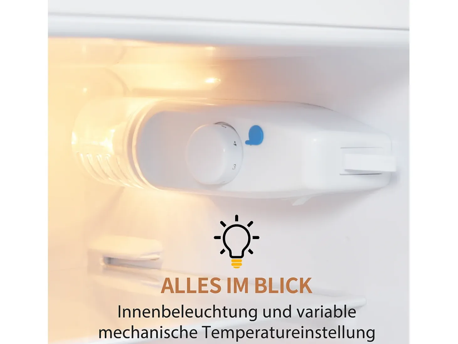 Mininevera retro, 92 L en total, congelador de 28 L, refrigerador de 64 L, clase energética D, LED, diseño moderno, color negro (105,5 x 41 x 45,5 cm)