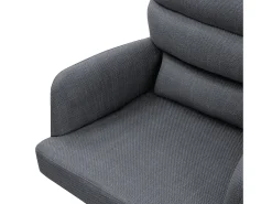 ML-Design Silla de Comedor Antracita, Posición Coche Giratoria