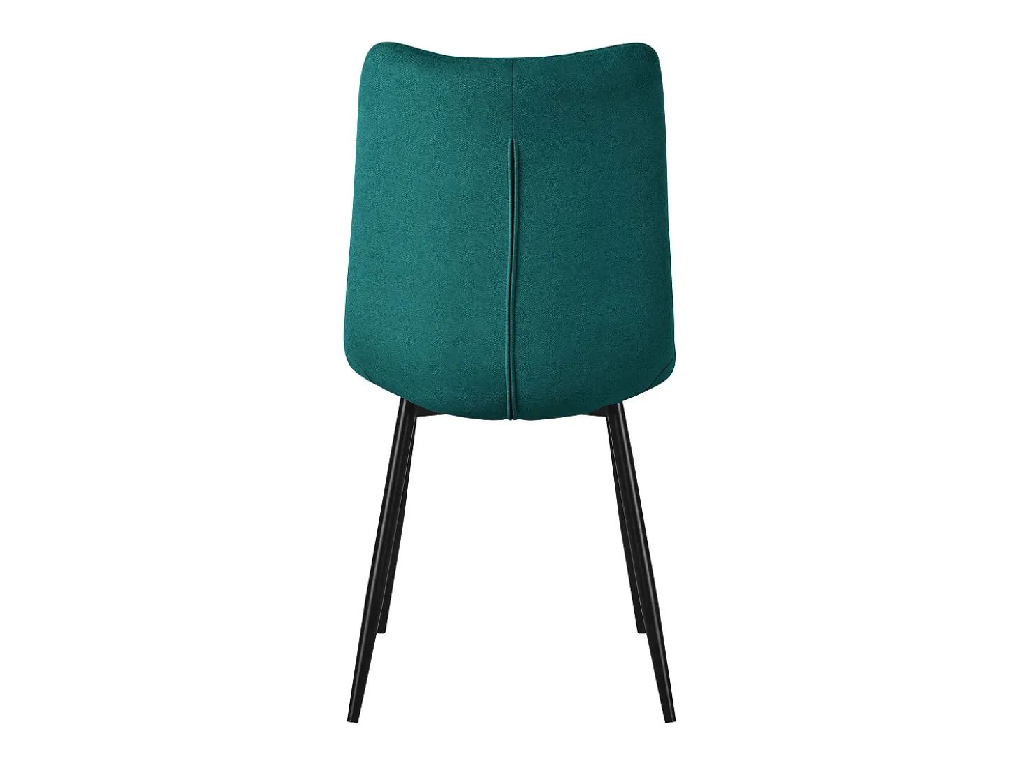 ML-Design Silla de comedor juego de 6 piezas petróleo, Silla de salón con tapicería de tela