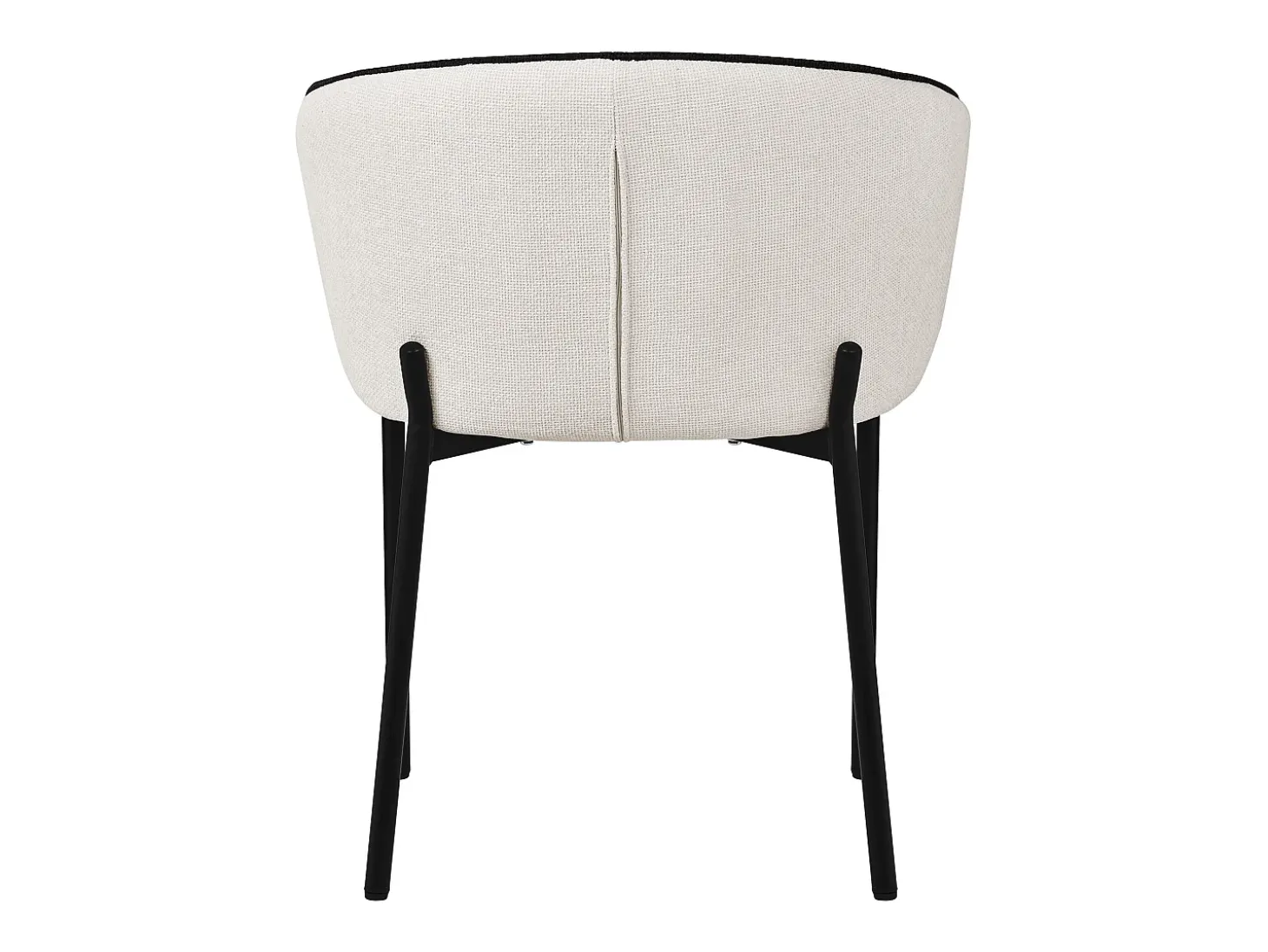 ML-Design 6x Sillas de comedor beige con revestimiento de tela, asiento sofá de salón con respaldo, mueble de cocina tapizado con patas de metal