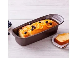 Molde de plum cake Asimetría Pyrex con bordes antiadherente inox 30 cm