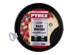 Molde desmontable Pyrex Glide antiadherente negro Ø19 cm