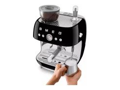 Máquina de café goteante Smeg estilo años 50 EGF03 - 1650 W en negro