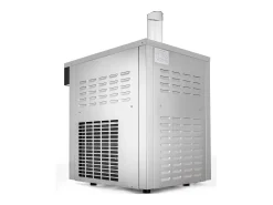 Máquina de Helado Blando SucceBuy, Comercial de Mostrador 2200 W 2 + 1 Sabores, para Restaurantes, Bares, Cafeterías, Panaderías