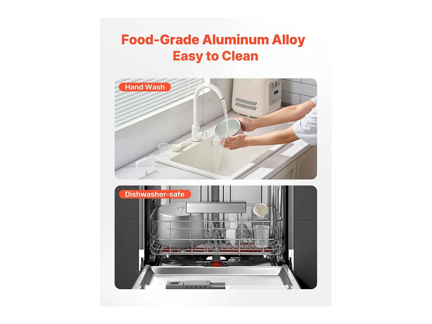 Máquina de Helados SucceBuy Automática, Turbina de Hielo para Sorbetes y Yogur Helado con Compresor Integrado, Máquina de Helados Eléctrica sin Precongelación