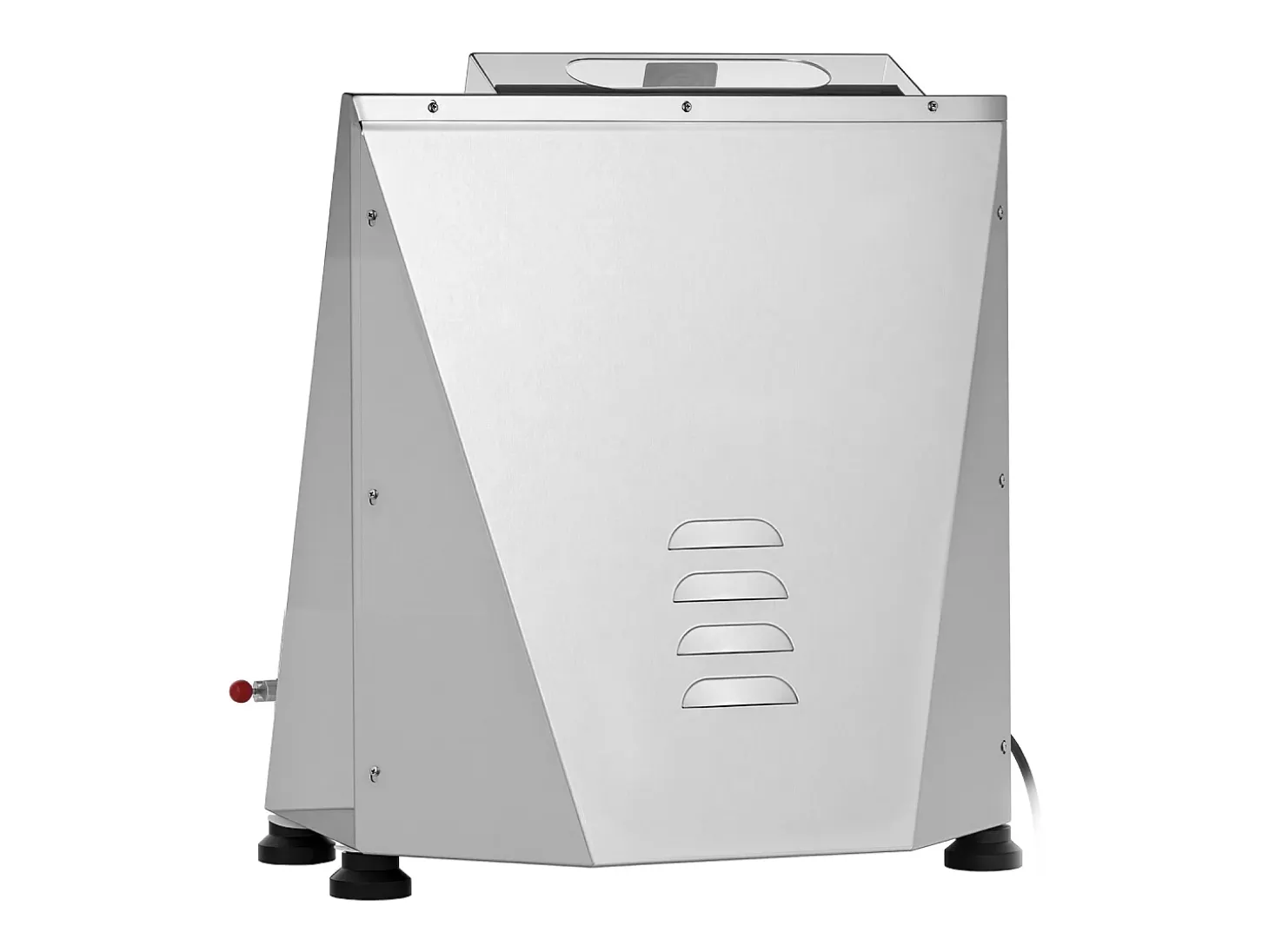 Máquina para Hacer Pizzas SucceBuy, 7,6-40,6 cm, Prensa de Masa Eléctrica Comercial de 390 W, 260 Hojas por Hora, Grosor Ajustable con Tapa