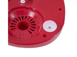 Máquinas de algodón de azúcar rojo 27x26x18cm HOMCOM