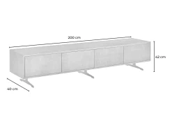 Mueble - Gris Madera - GALA