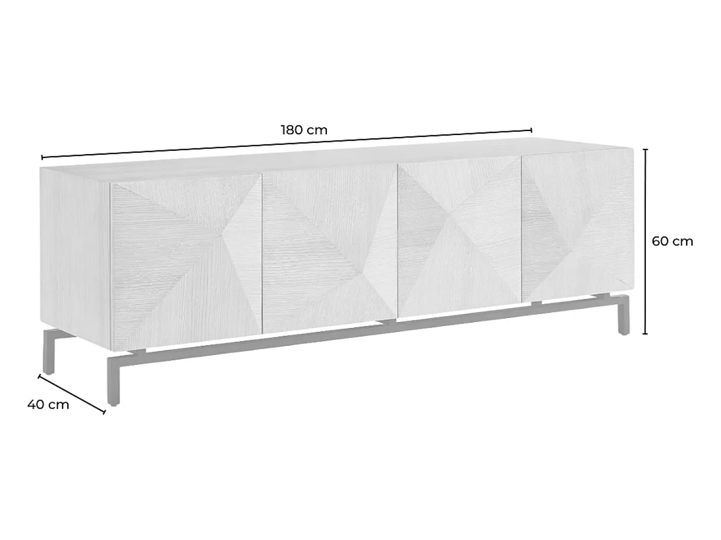 Mueble - marrón Madera - ANJO