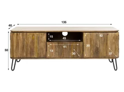 Mueble - marrón Madera - SALEMA