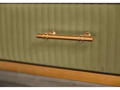 Mueble - Verde cuero sintético - MARIA