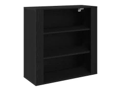 Mueble alto de roble negro en madera reconstituida