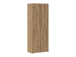 Mueble alto en roble trabajado a mano 70 x 42,5 x 185 cm