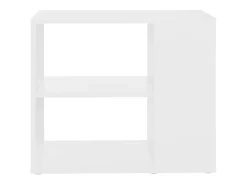 Mueble auxiliar blanco 60x30x50 cm Aglomerado