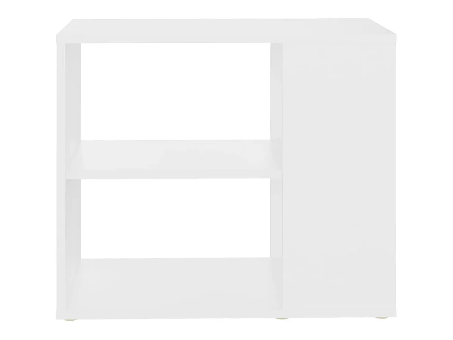 Mueble auxiliar blanco 60x30x50 cm Aglomerado