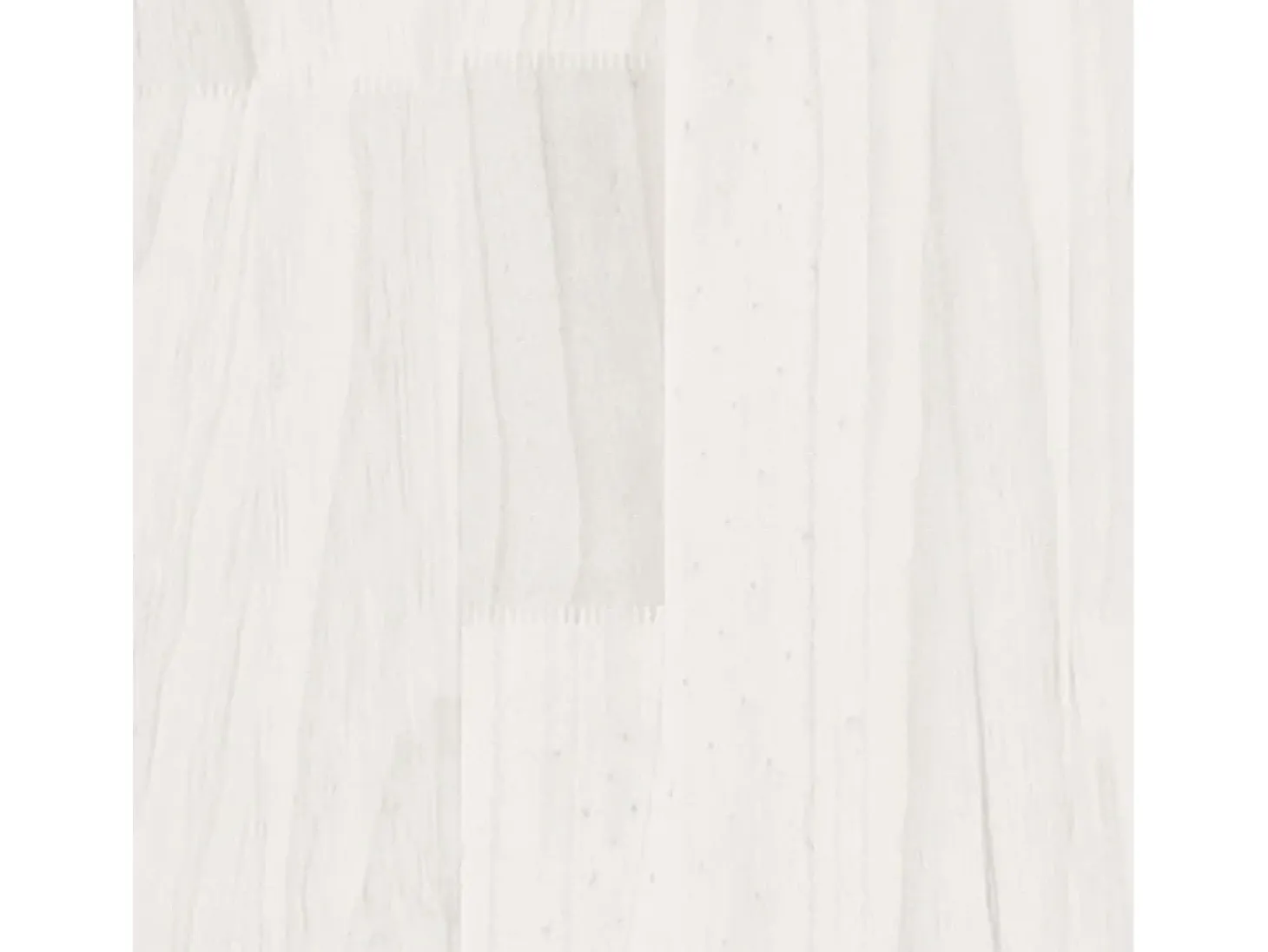 Mueble auxiliar blanco 60x36x84 cm Madera maciza de pino