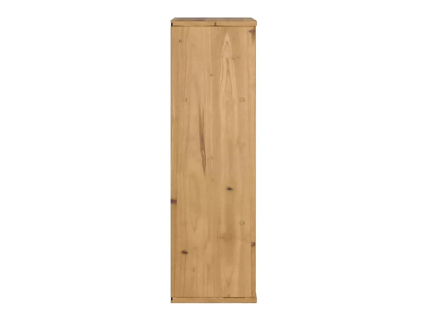 Mueble auxiliar con cajón ODDA 40x24x79 cm madera maciza de pino