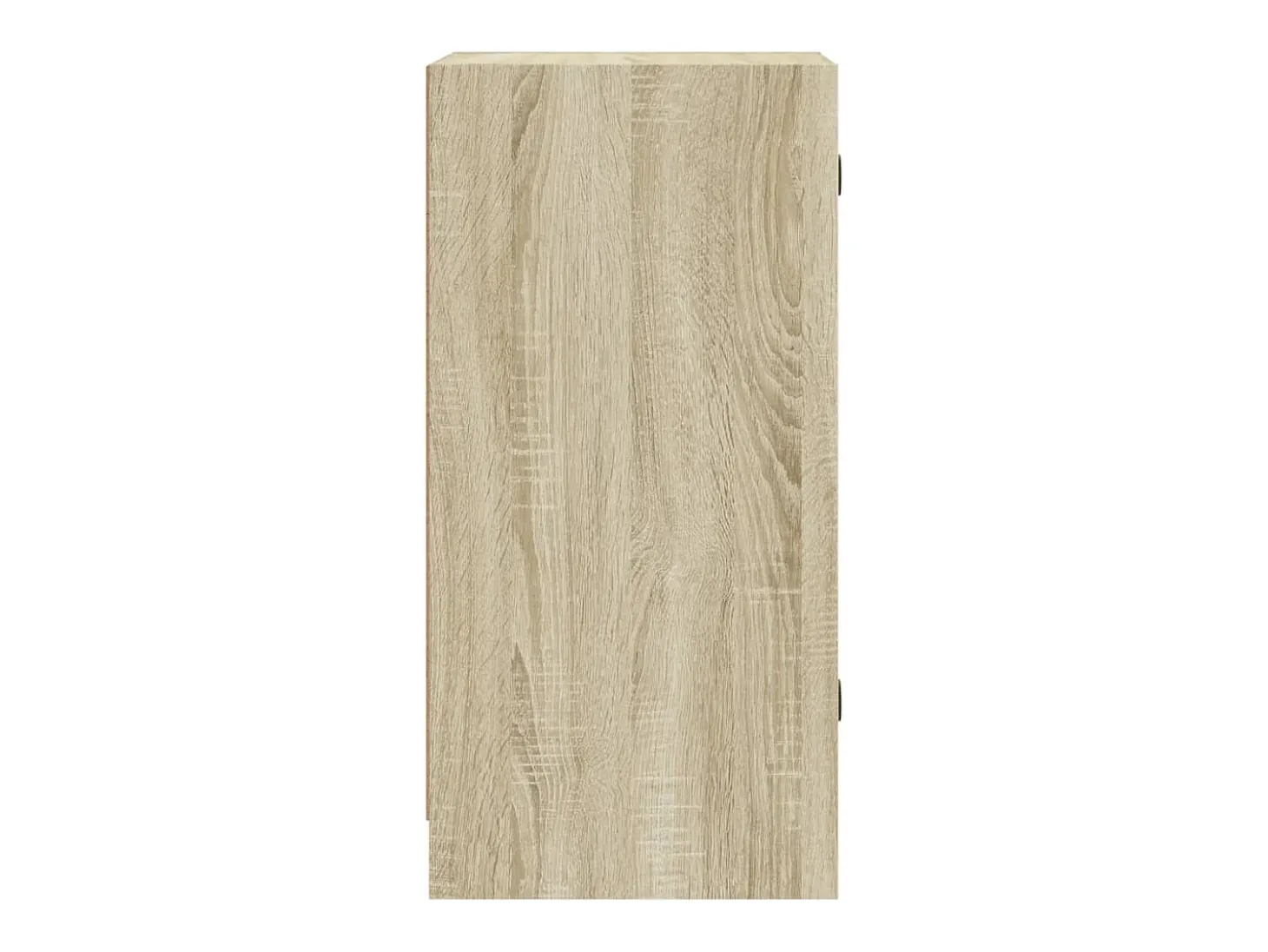 Mueble auxiliar con puertas de cristal roble Sonoma 35x37x75,5cm