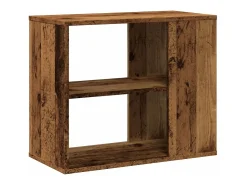 Mueble auxiliar madera vieja 60x30x50 cm madera contrachapada