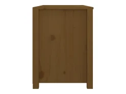 Mueble auxiliar marrón miel 100x40x54 cm madera maciza de pino