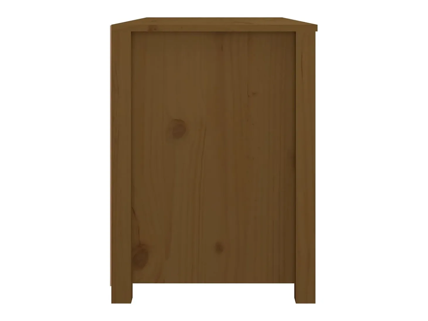 Mueble auxiliar marrón miel 100x40x54 cm madera maciza de pino