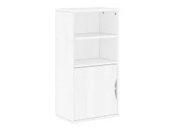 Mueble auxiliar ODDA blanco 40x24x79 cm madera maciza de pino