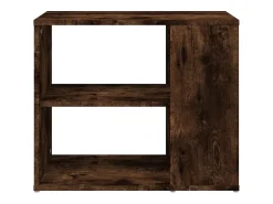 Mueble auxiliar Roble ahumado 60x30x50 cm Madera de ingeniería