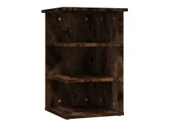 Mueble auxiliar Roble ahumado 35x35x55 cm Madera de ingeniería