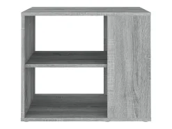 Mueble auxiliar Sonoma gris 60x30x50 cm Madera de ingeniería