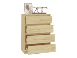 Mueble auxiliar 60x36x84 cm Madera maciza de pino