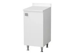 Mueble Bajo con Respaldo Blanco| Ya Montado para Baño, Lavandería, Recibidor, Cocina, Estudio, Habitaciones Infantiles y Garaje