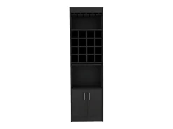 Mueble Bar Kava Beijing, con mesa extensible 180.6CM A X 51CM An X 34CM P Wengue