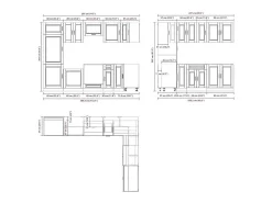 Mueble cocina Porto roble ahumado 14 pzas madera contrachapada