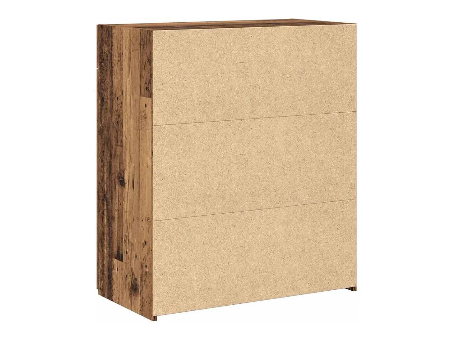 Mueble de almacenaje de madera antigua 80x42,5x93,5 cm en madera de ingeniería