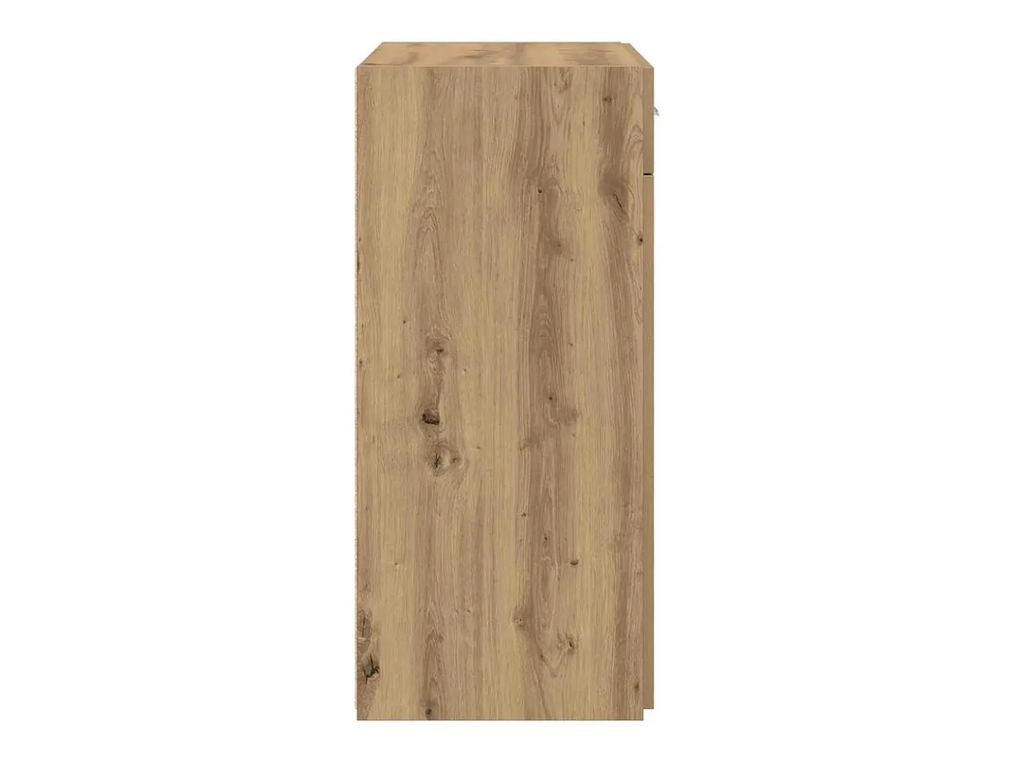 Mueble de almacenaje de roble 80x42,5x93,5 cm Madera de ingeniería