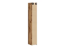 Mueble de almacenaje estrecho Madera vieja 30x42,5x225 cm Madera de ingeniería