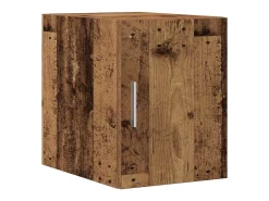 Mueble de almacenaje estrecho Madera vieja 30x42,5x225 cm Madera de ingeniería