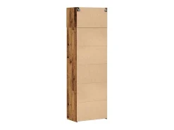 Mueble de almacenaje Madera antigua 70x42,5x225 cm Madera de ingeniería