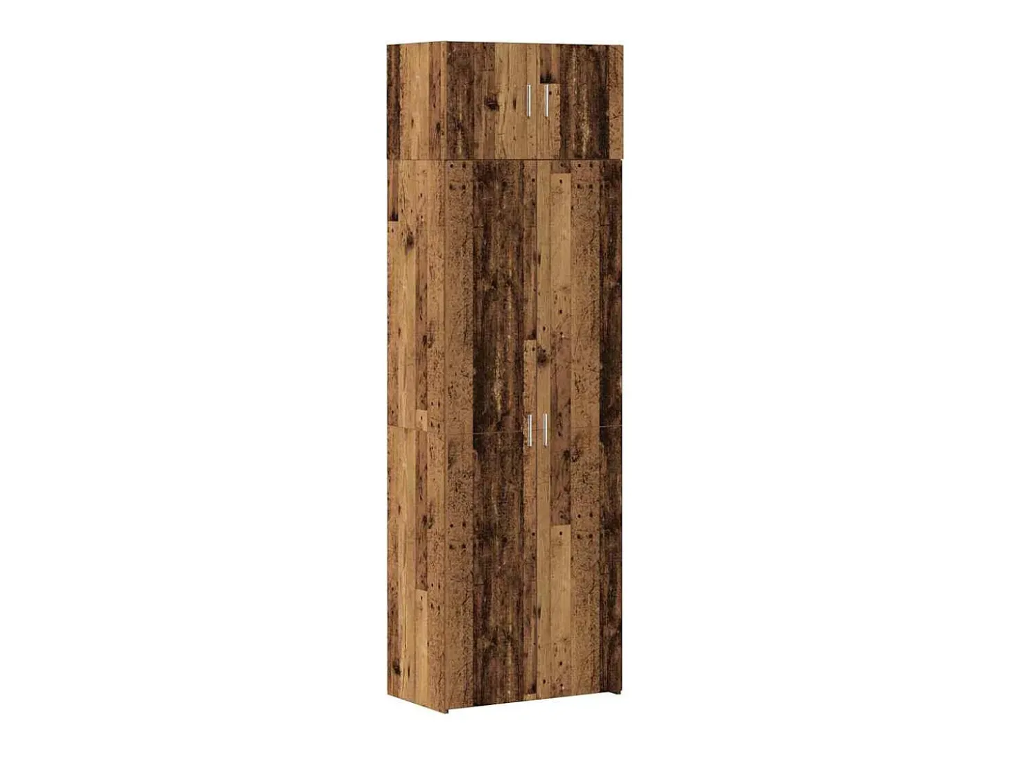Mueble de almacenaje Madera antigua 70x42,5x225 cm Madera de ingeniería