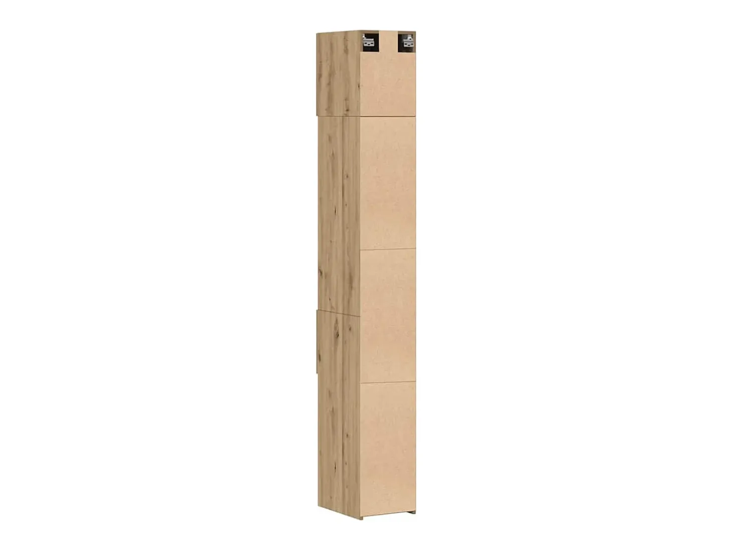 Mueble de almacenaje Slim Roble artesanal 30x42,5x225 cm Madera de ingeniería