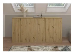 Mueble de almacenamiento 2 puertas – Roble claro – BODITE