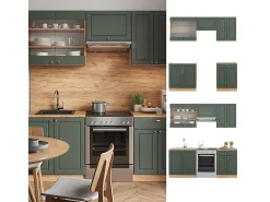 Mueble de cocina green-gold country/gold power roble 200x60x81.6 fame-line
