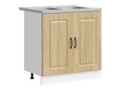 Mueble de Cocina Kalmar Roble Sonoma 80 x 46 x 81,5 cm