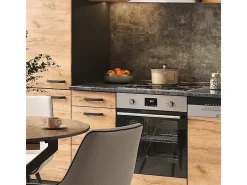 Mueble de cocina oro power roble/antracita 270x57.1x81.6 optima