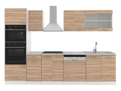 Mueble de cocina sonoma 300x46x81.6 r-line