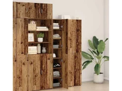 Mueble de madera antiguo 30x42,5x185 cm Madera de ingeniería